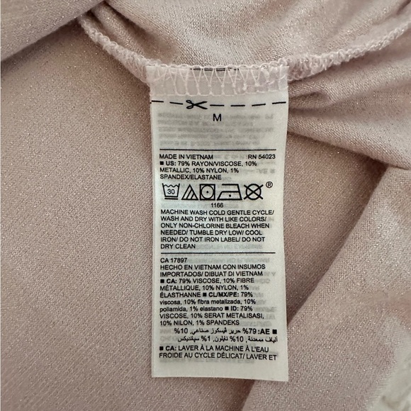 OLD Navy Blush Sparkly Tee - Picture 8 of 10